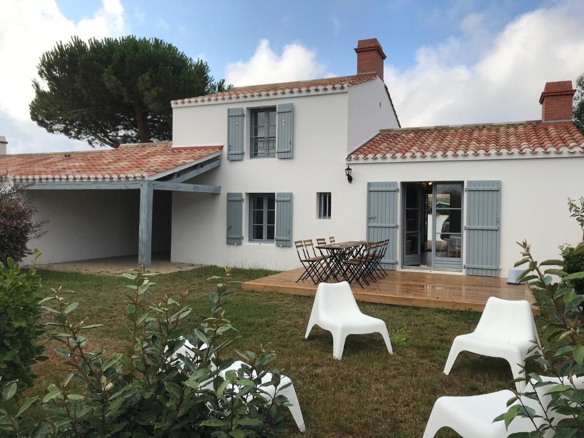 Le Parc Des Mimosas Villa Noirmoutier-en-l'Ile Eksteriør bilde
